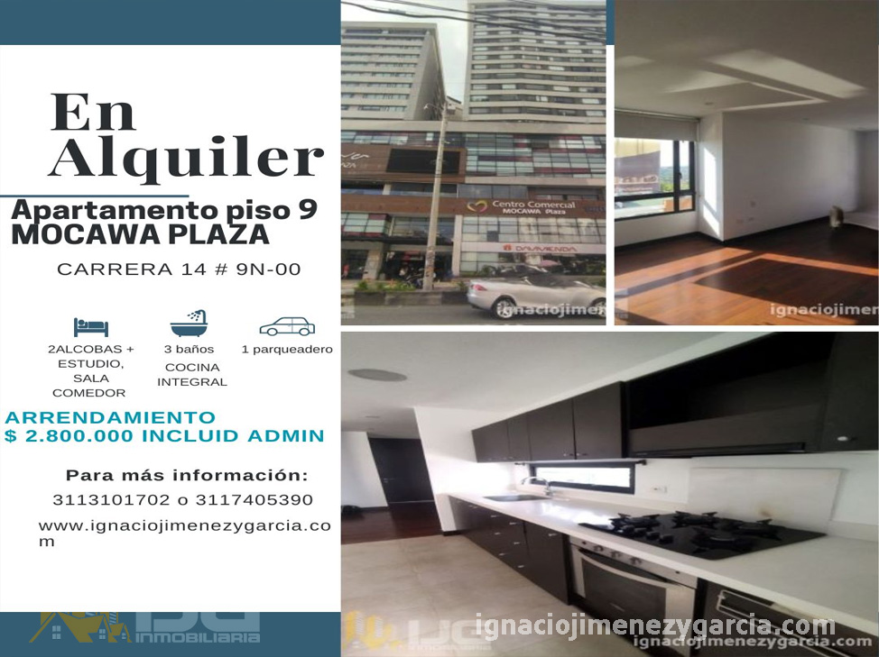 Carrera 14 9nte 00 mocawa plaza apartamento 908